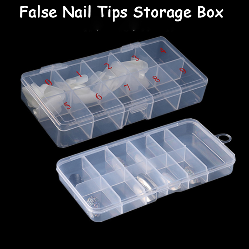 Jewelry Making Organizer Box - 1box Empty Nail Tips Organizer Storage