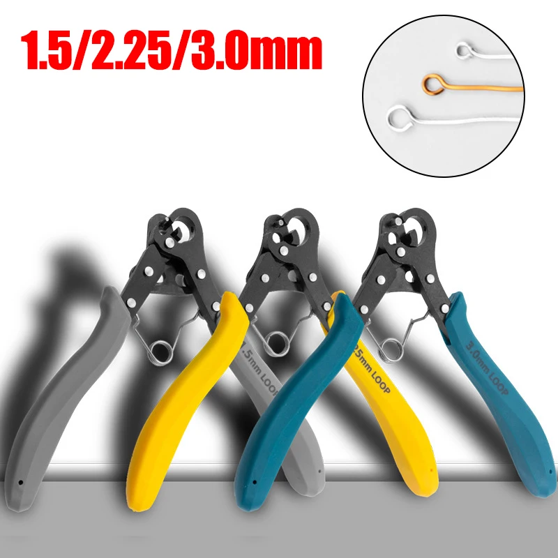 Jewelry Making Round Nose Pliers - 1.5/2.25/3.0mm Wire Rolling Plier Round Nose
