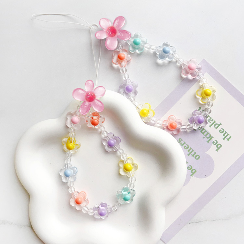 Jewelry Making With Beads - Colorful Sun Flower Beads Mobile Phone