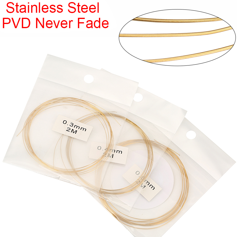 Jewelry Making Equipment - 2meters Stainless Steel 0.3 0.4 0.5