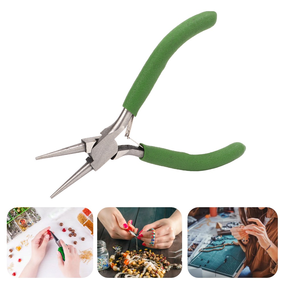 Jewelry Making Round Nose Pliers - Carbon Steel Round Nose Pliers Nonslip