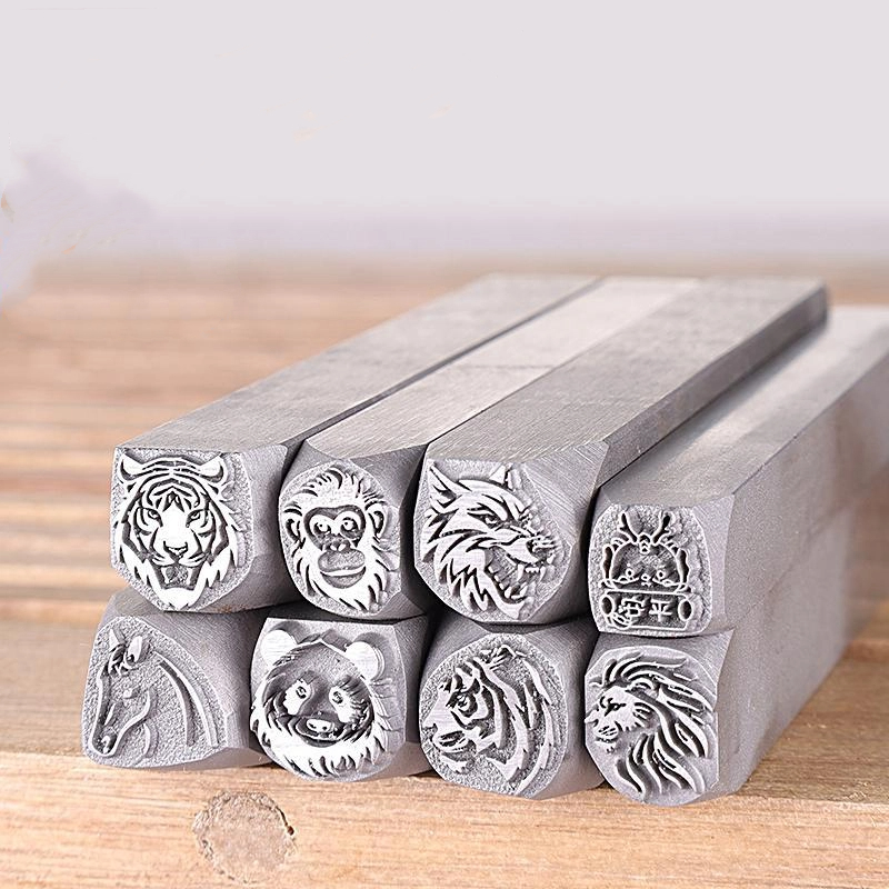 Jewelry Making Hammer - Lion-motif jewellery steel stamp Gold and
