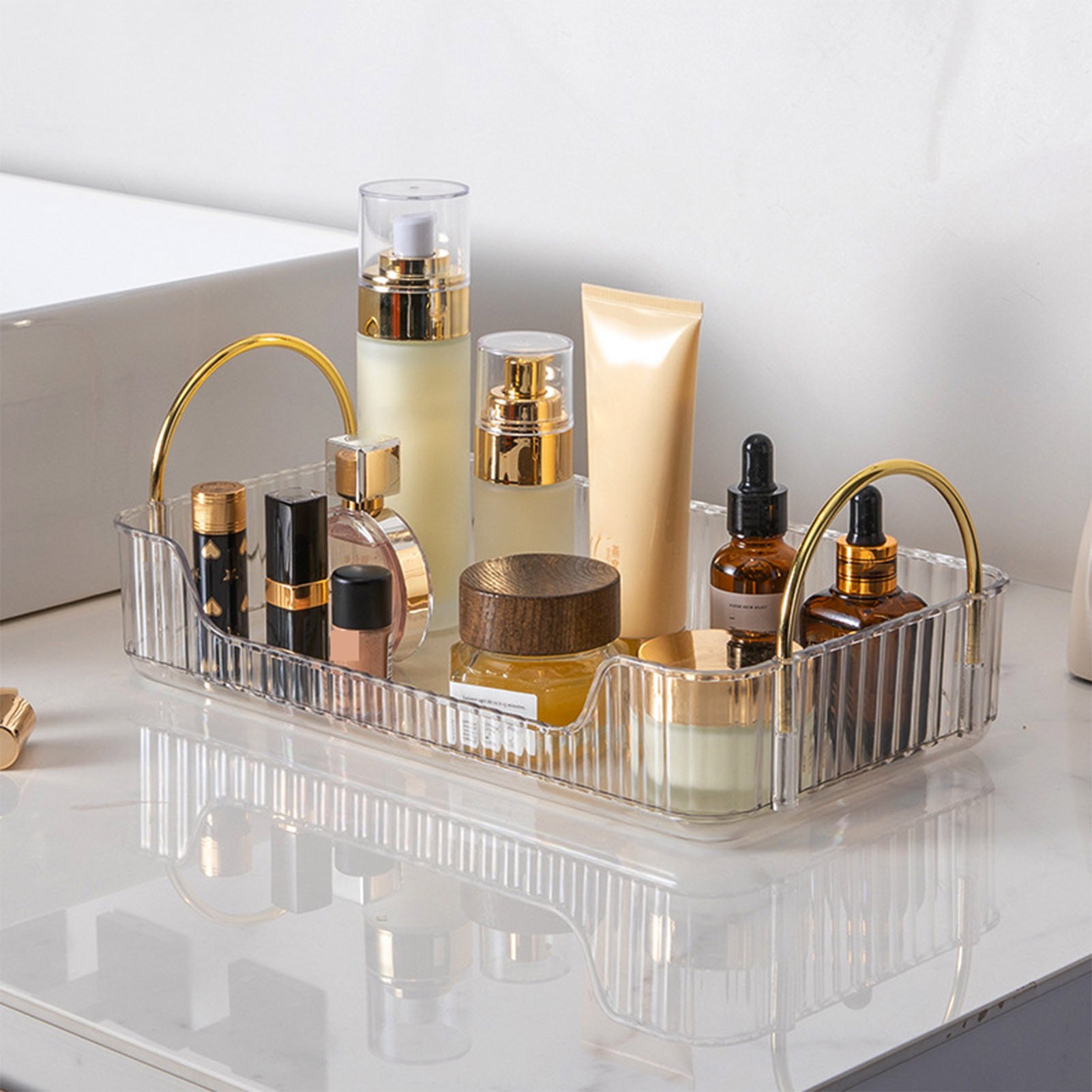 Bathroom Organizer Rack Light  - Jewelry Making Organizer Box ulasan dan harga