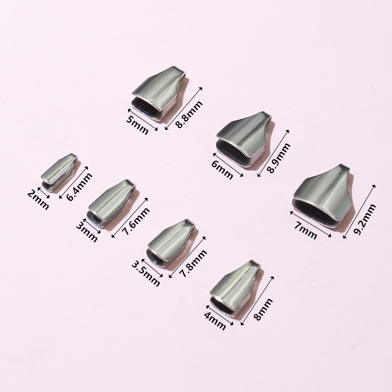 100pcs Stainless Steel 2-7mm F - Jewelry Making With Beads ulasan dan harga
