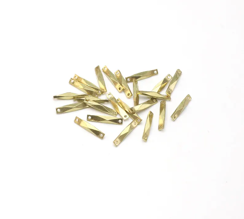 50pcs Brass Stick Charm, Link  - Jewelry Making Hammer ulasan dan harga