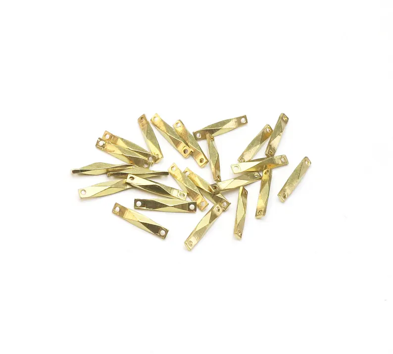 50pcs Brass Stick Charm, Link  - Jewelry Making Hammer ulasan dan harga