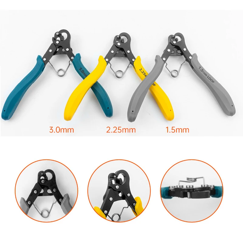 1.5/2.25/3.0mm Wire Rolling Pl - Jewelry Making Round Nose Pliers ulasan dan harga