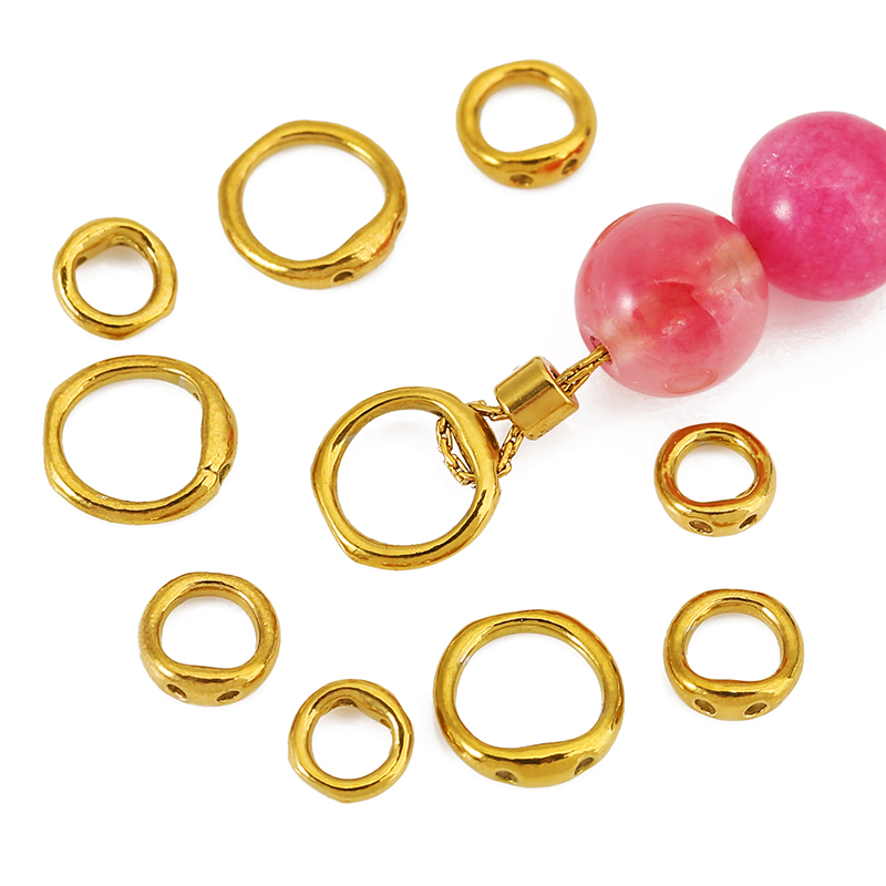 30pcs 5/6/8mm Stainless Steel  - Jewelry Making Equipment ulasan dan harga