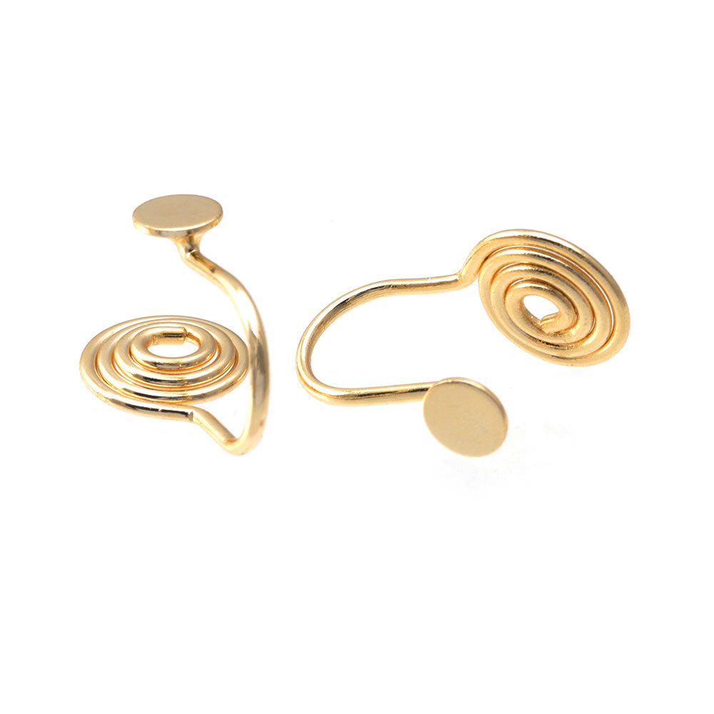 10PCS 4MM~14MM 18K Gold Color  - Jewelry Making Set ulasan dan harga