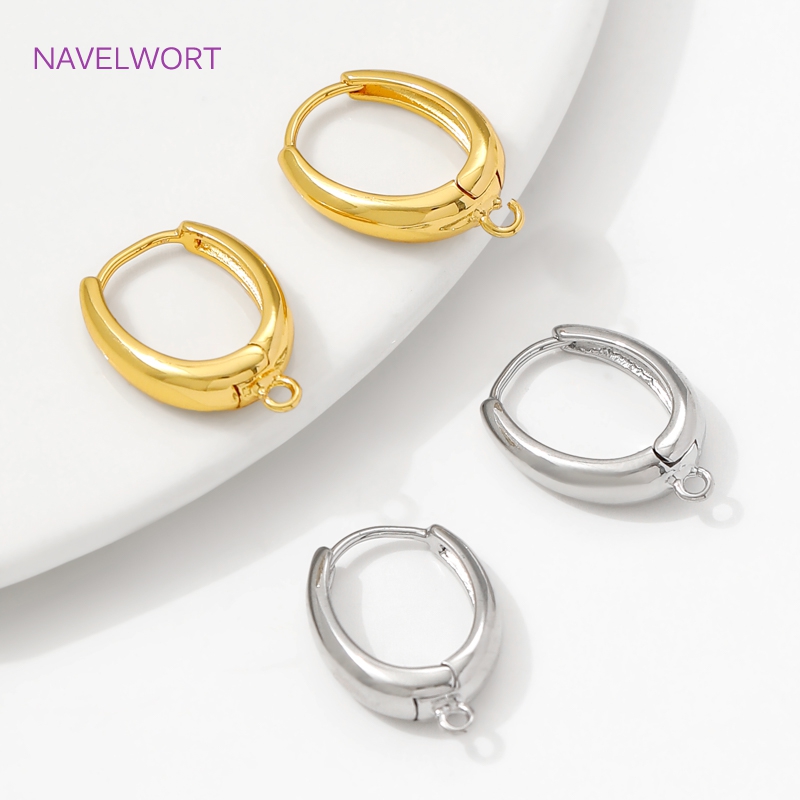 18K Gold Plated Brass Earwires - Jewelry Making Set ulasan dan harga