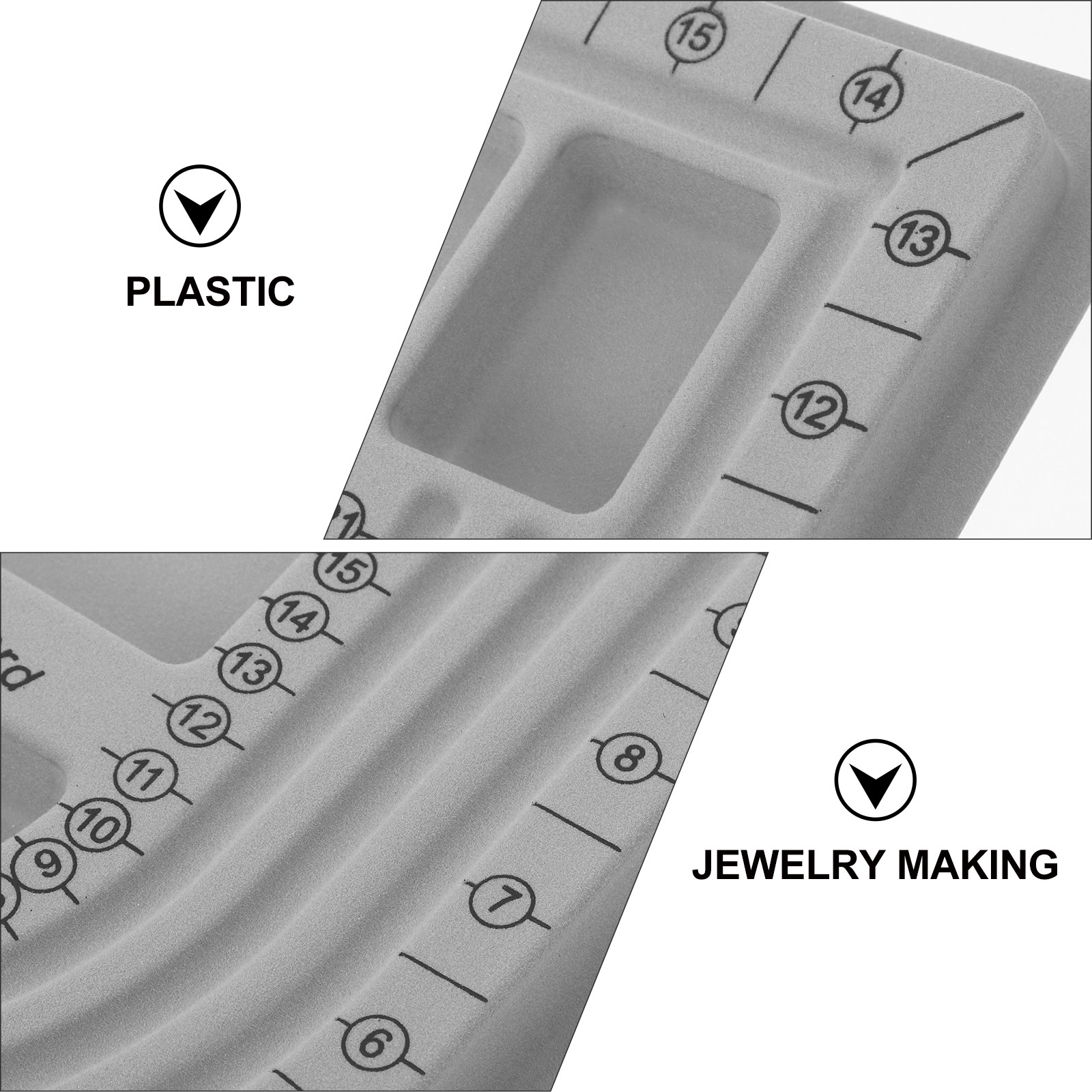 2Pcs Bead Design Boards Neckla - Jewelry Making With Beads ulasan dan harga