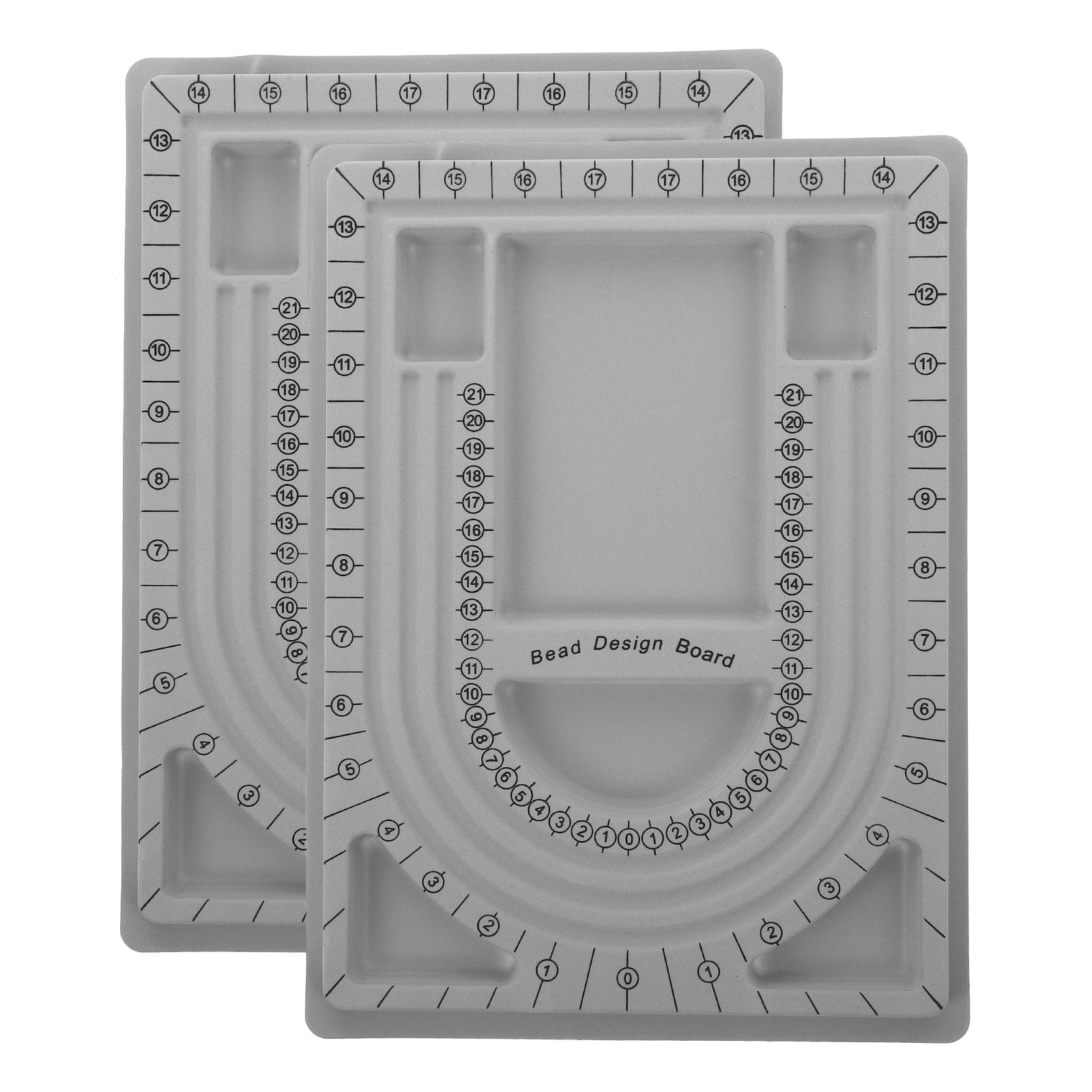 2Pcs Bead Design Boards Neckla - Jewelry Making With Beads ulasan dan harga