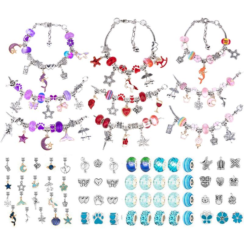 ﻿Girls DIY Bracelet Set Handm - Jewelry Making Qc ulasan dan harga