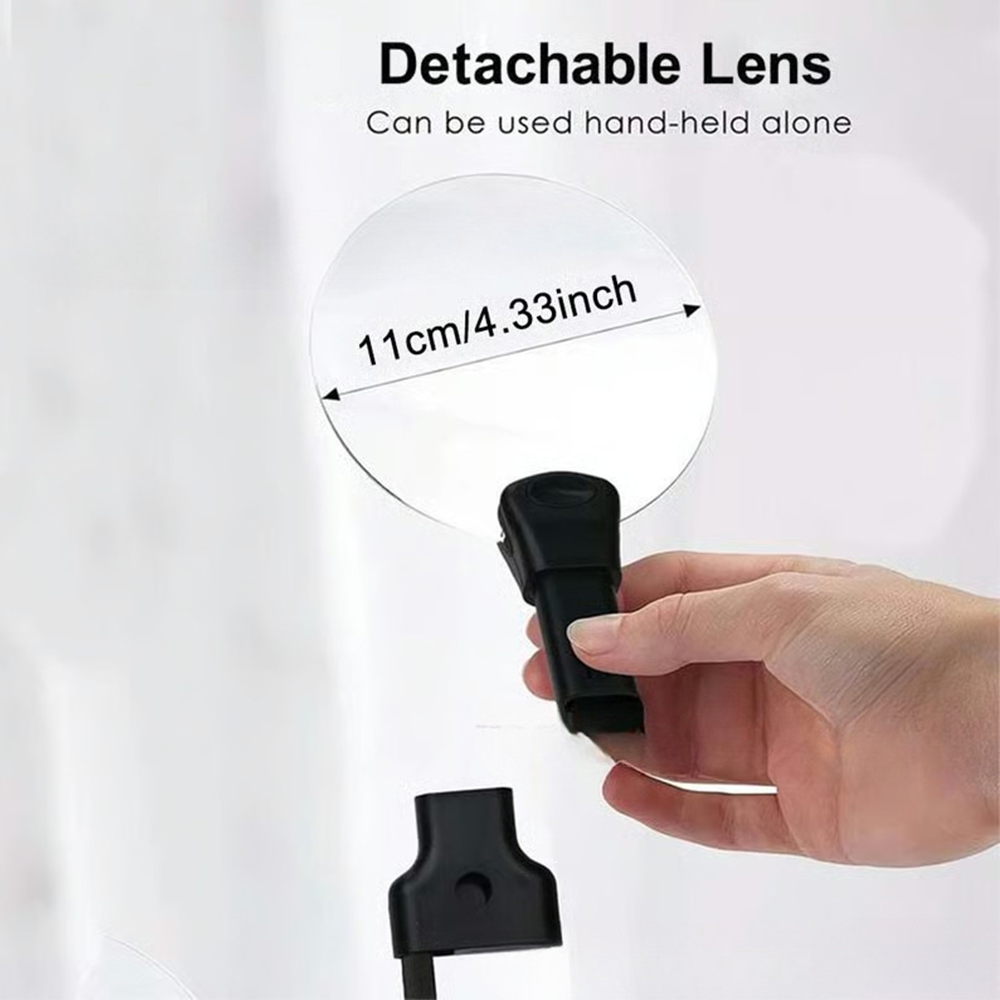 1pc 4.33in 5X Magnifying Glass - Jewelry Making For Seniors ulasan dan harga