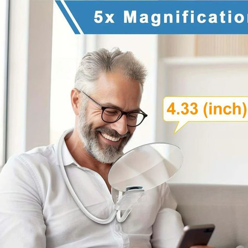 1pc 4.33in 5X Magnifying Glass - Jewelry Making For Seniors ulasan dan harga
