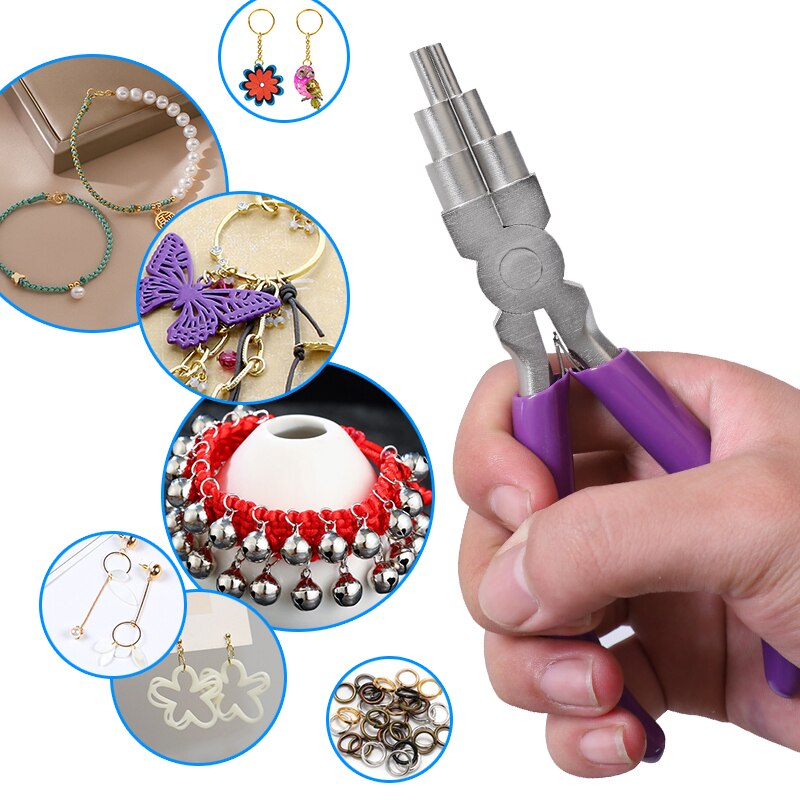Jewelry Pliers 6-In-1 Bail Mak - Jewelry Making Round Nose Pliers ulasan dan harga