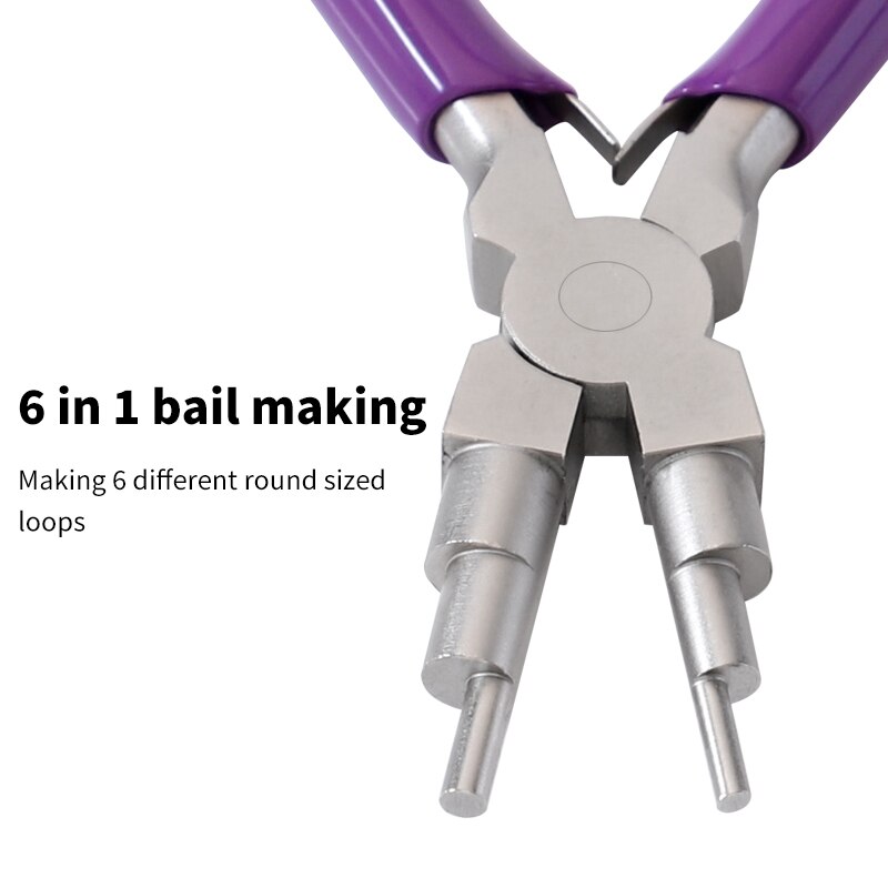 Jewelry Pliers 6-In-1 Bail Mak - Jewelry Making Round Nose Pliers ulasan dan harga
