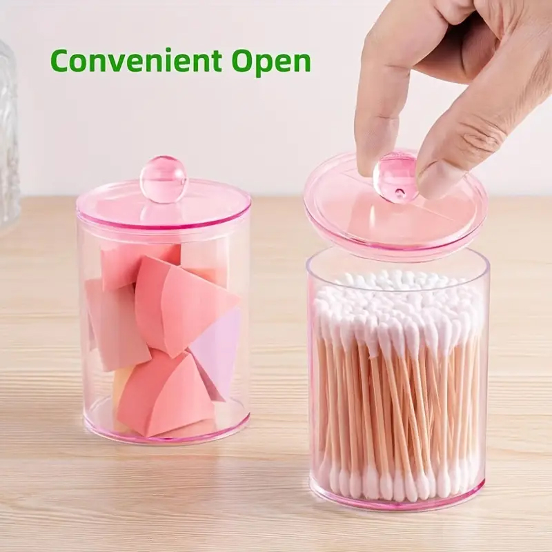 Transparent Cotton Swab Storag - Jewelry Making Organizer Box ulasan dan harga