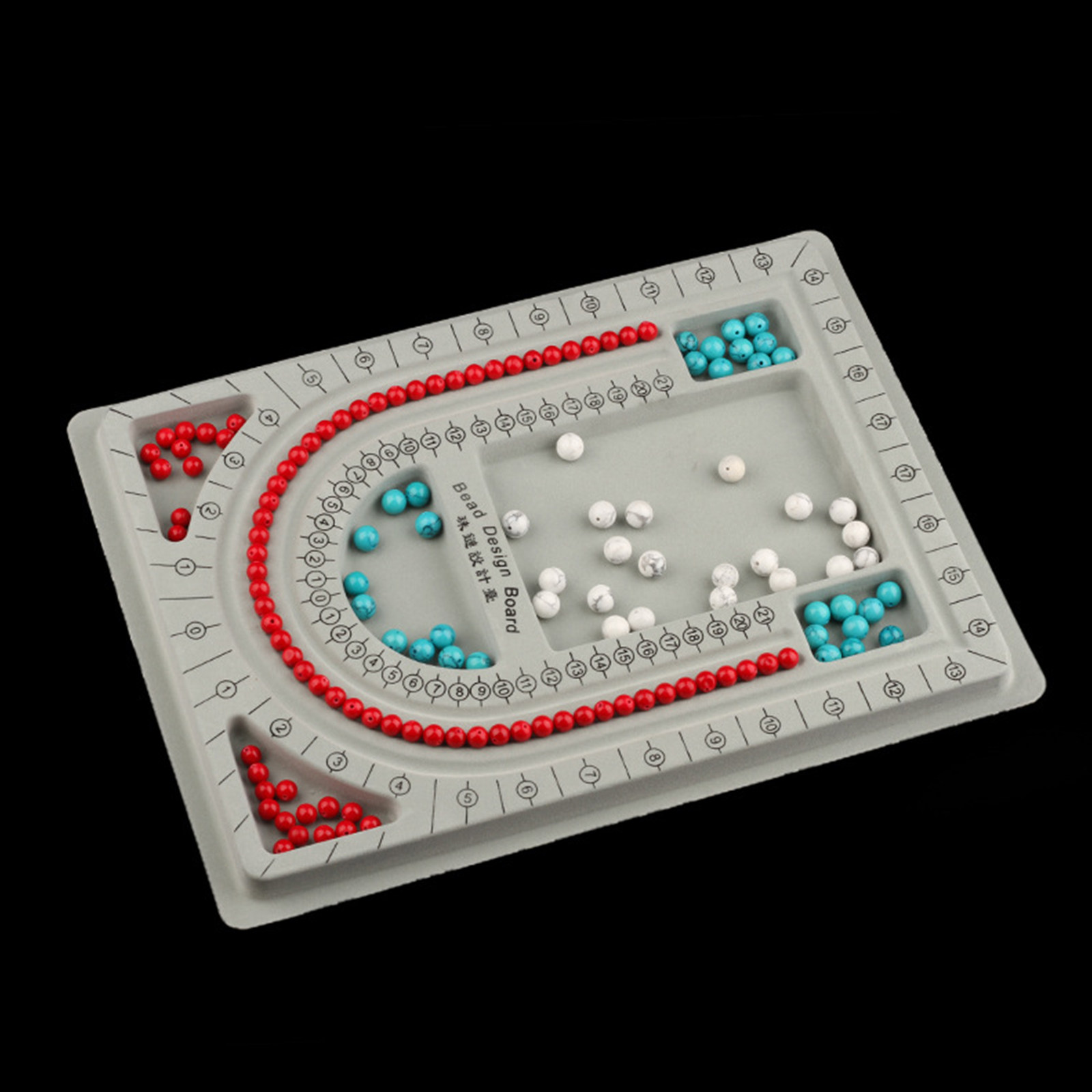 2Pcs Bead Design Boards Neckla - Jewelry Making With Beads ulasan dan harga