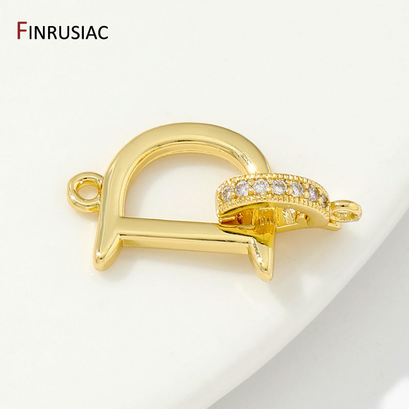 18K Gold Plated Brass Fastener - Jewelry Making Equipment ulasan dan harga