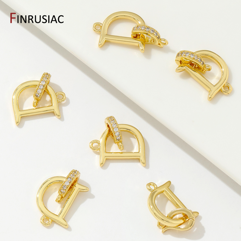 18K Gold Plated Brass Fastener - Jewelry Making Equipment ulasan dan harga