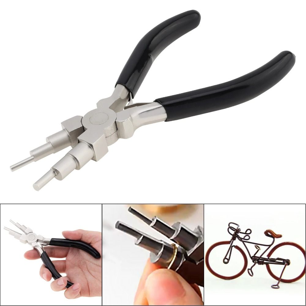 Wire Wrapping 6 in 1 Wire Bend - Jewelry Making Round Nose Pliers ulasan dan harga