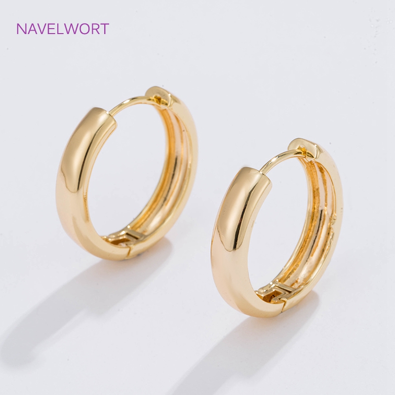 6 Sizes Gold Plated Circle Hoo - Jewelry Making Set ulasan dan harga