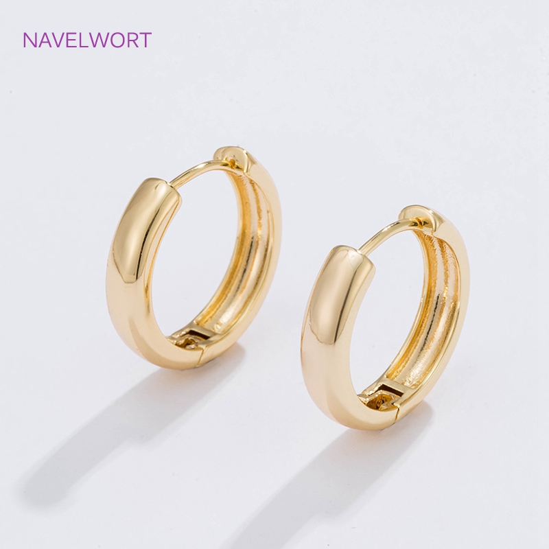 6 Sizes Gold Plated Circle Hoo - Jewelry Making Set ulasan dan harga