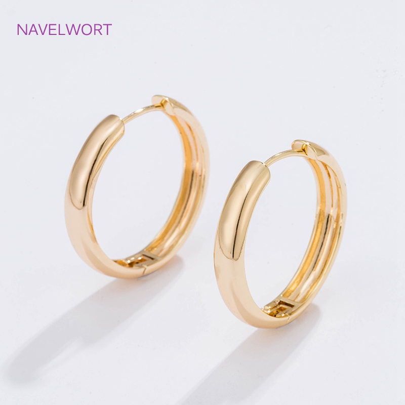 6 Sizes Gold Plated Circle Hoo - Jewelry Making Set ulasan dan harga