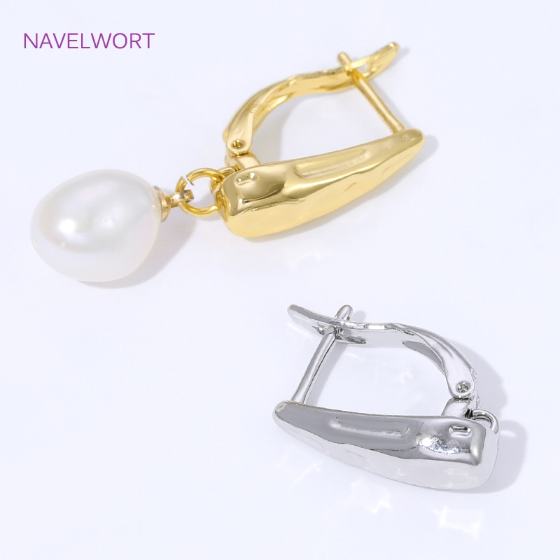 18K Gold Plated Smooth Earring - Jewelry Making Set ulasan dan harga