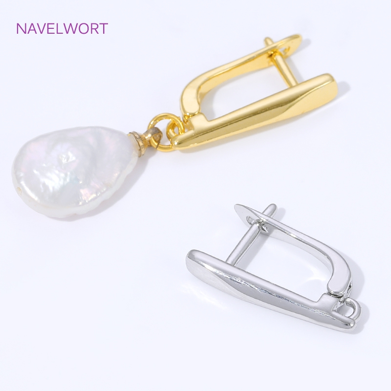 18K Gold Plated Smooth Earring - Jewelry Making Set ulasan dan harga