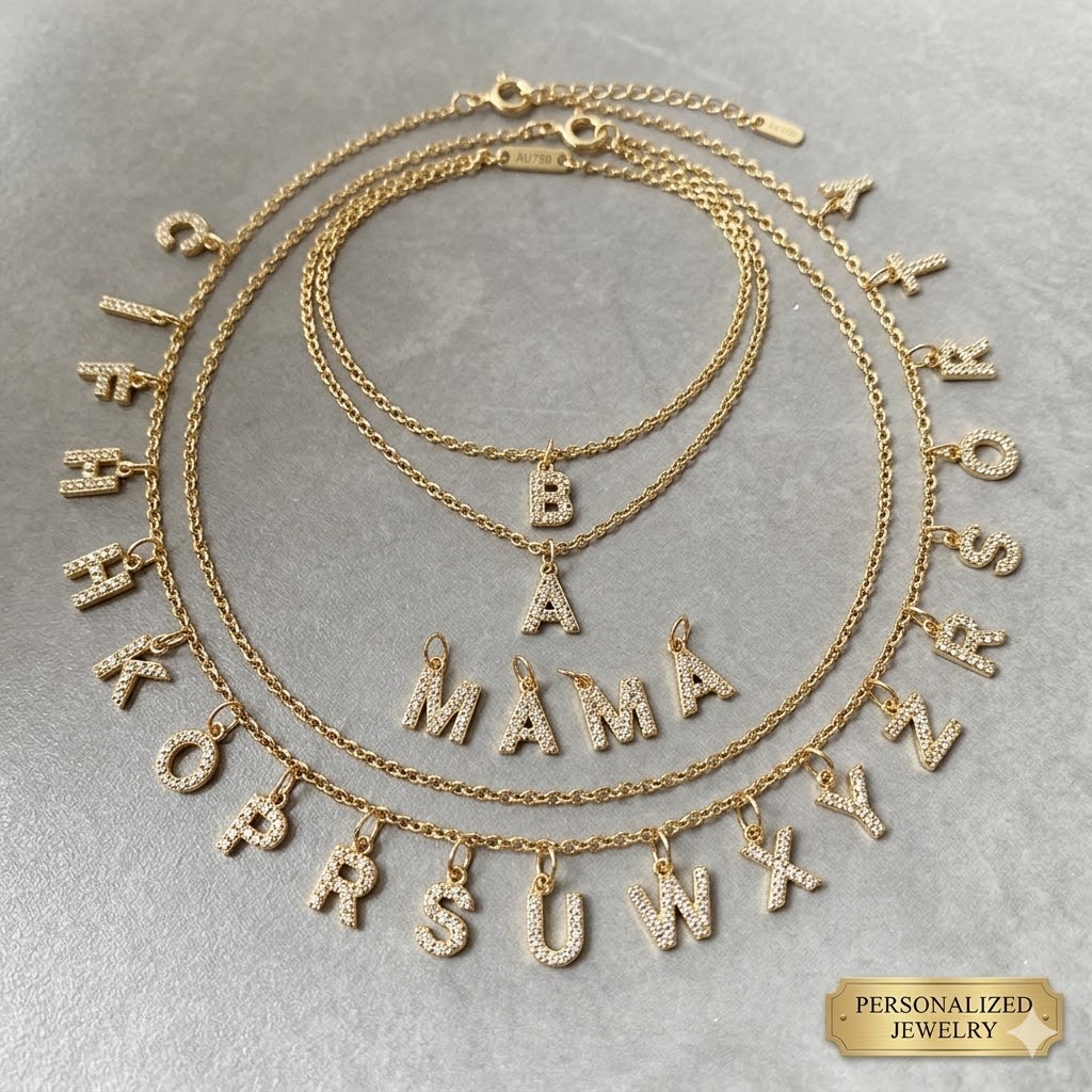 St-Delan Natural Stone Letter  - Jewelry Making Set ulasan dan harga