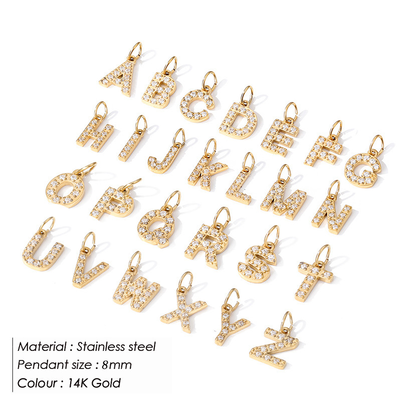 St-Delan Natural Stone Letter  - Jewelry Making Set ulasan dan harga