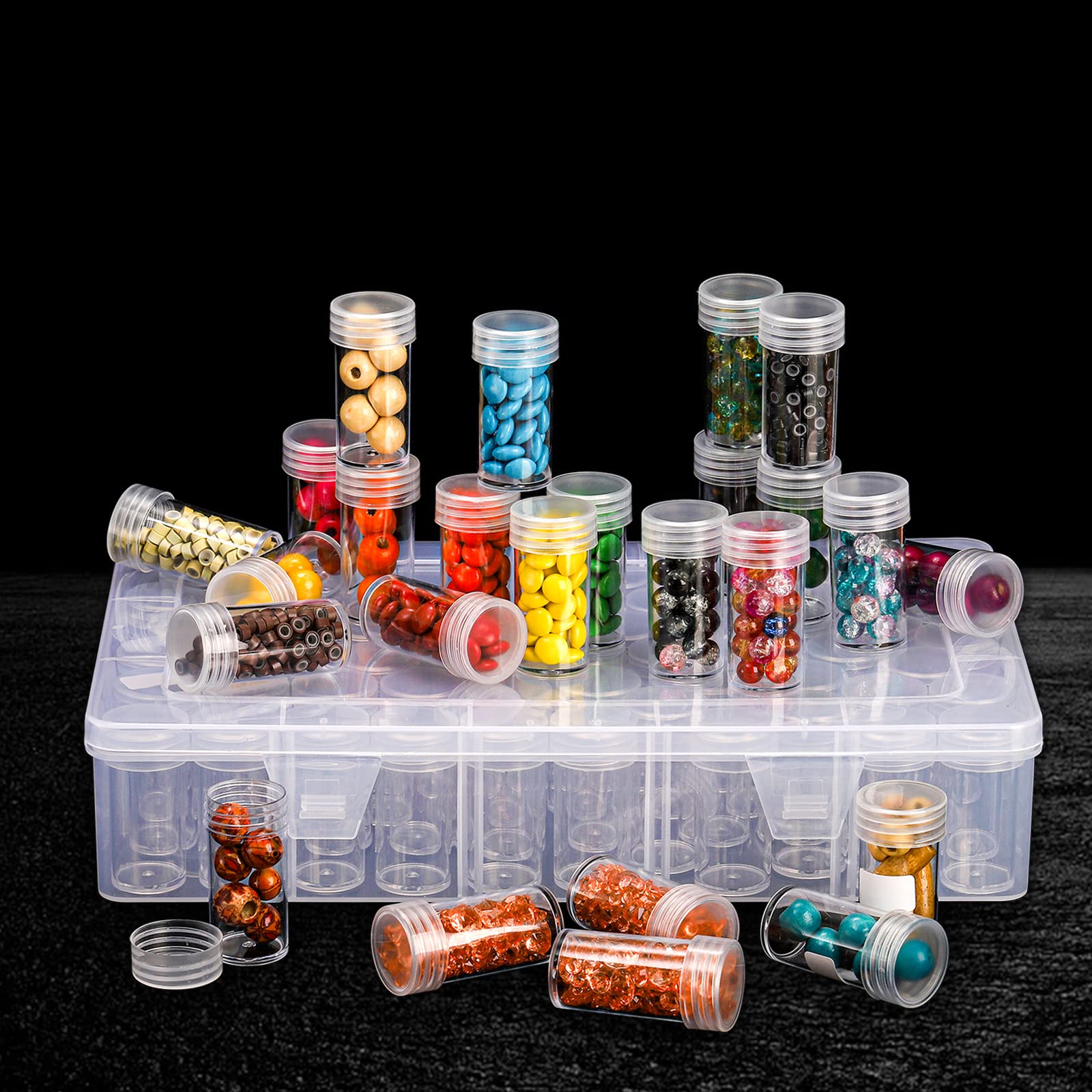 1pc 24/30//38/60 Slots Plastic - Jewelry Making Organizer Box ulasan dan harga
