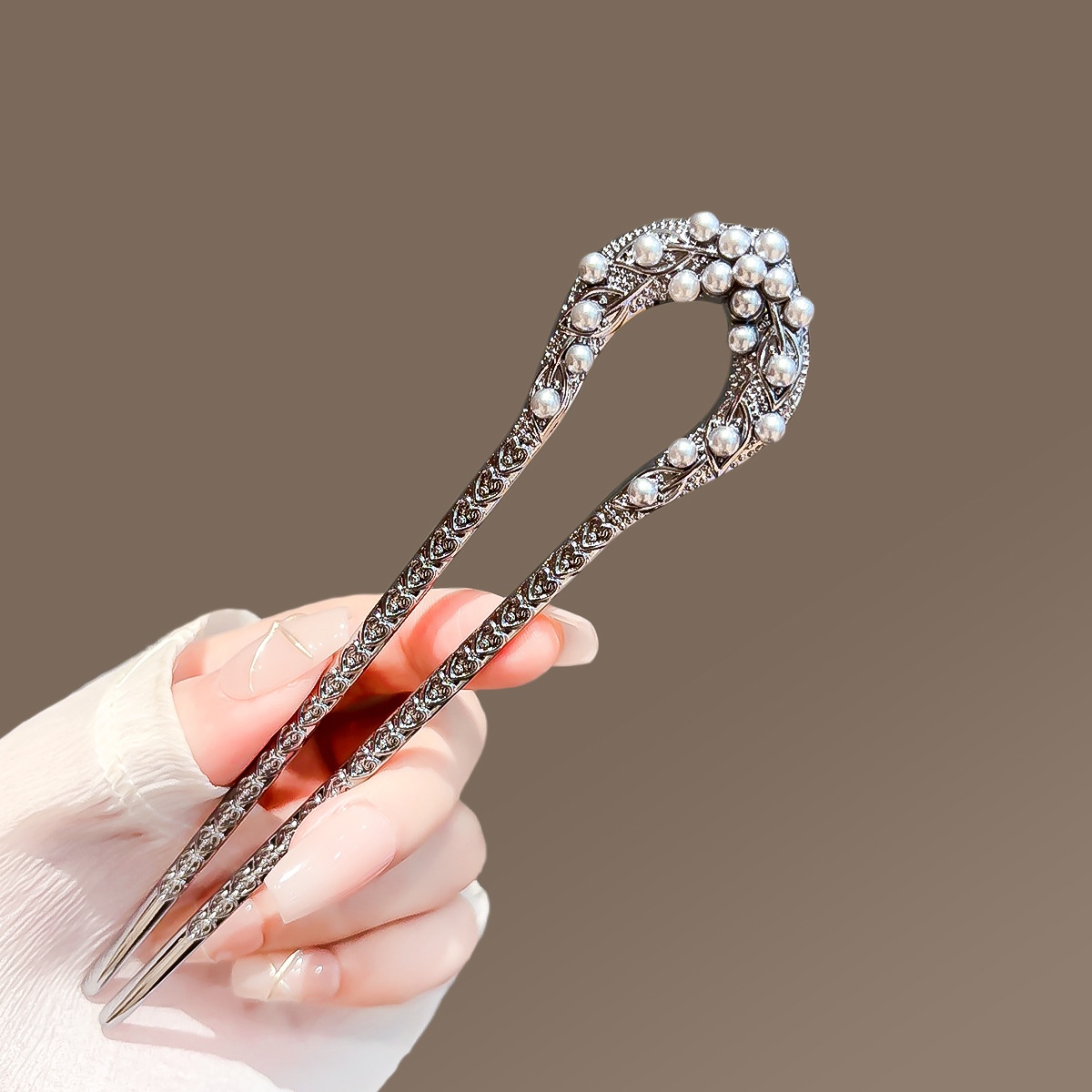 New Pearl U Shaped Hairpin For - Jewelry Making With Beads ulasan dan harga