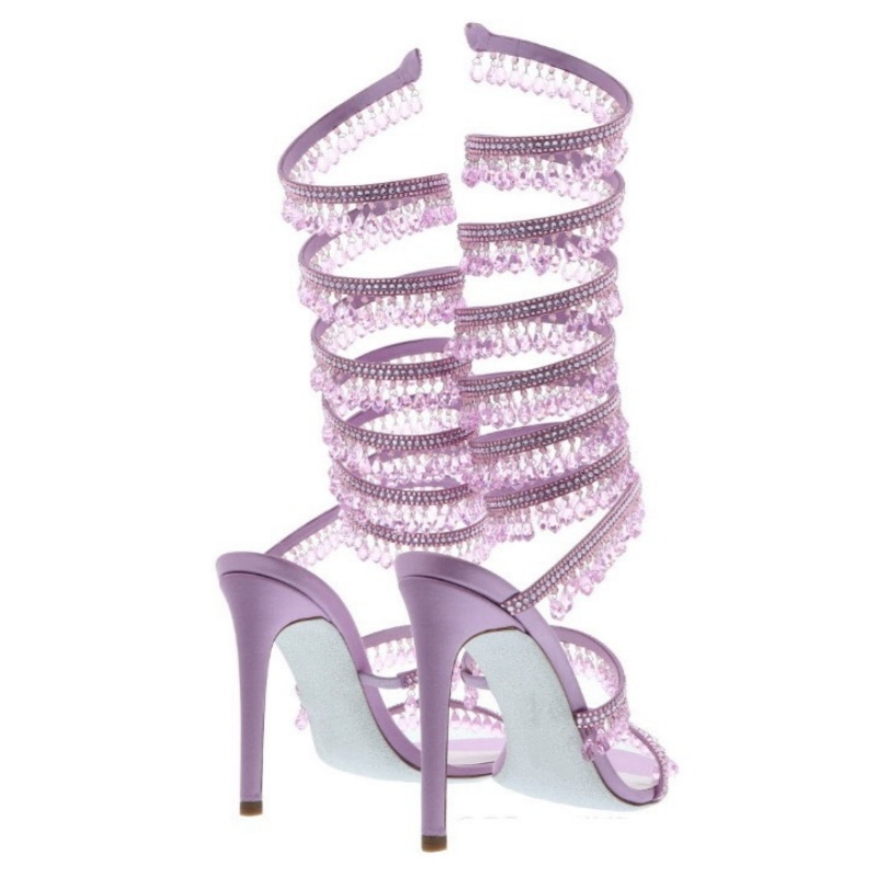 Thin high-heeled sandals summe - Jewelry Making With Beads ulasan dan harga