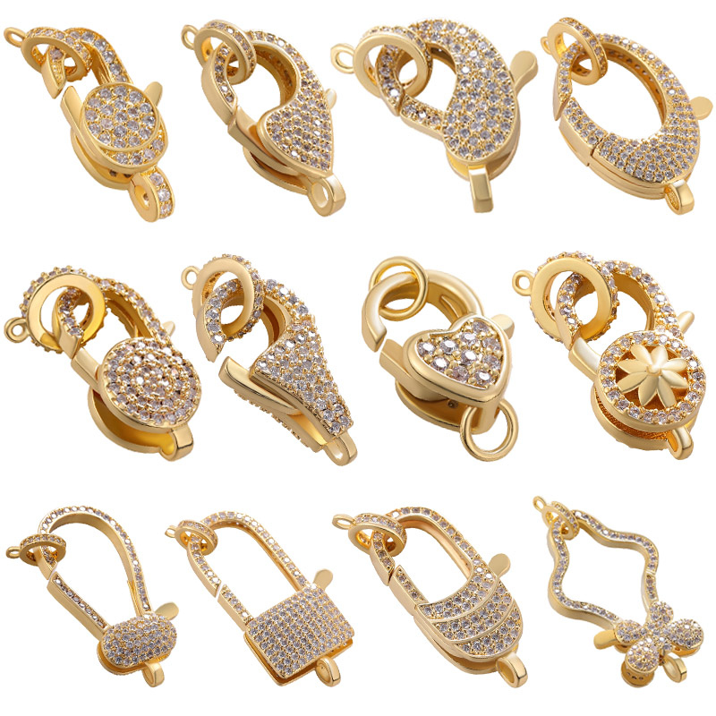 Juya 18K Real Gold Plated Acce - Jewelry Making Equipment ulasan dan harga