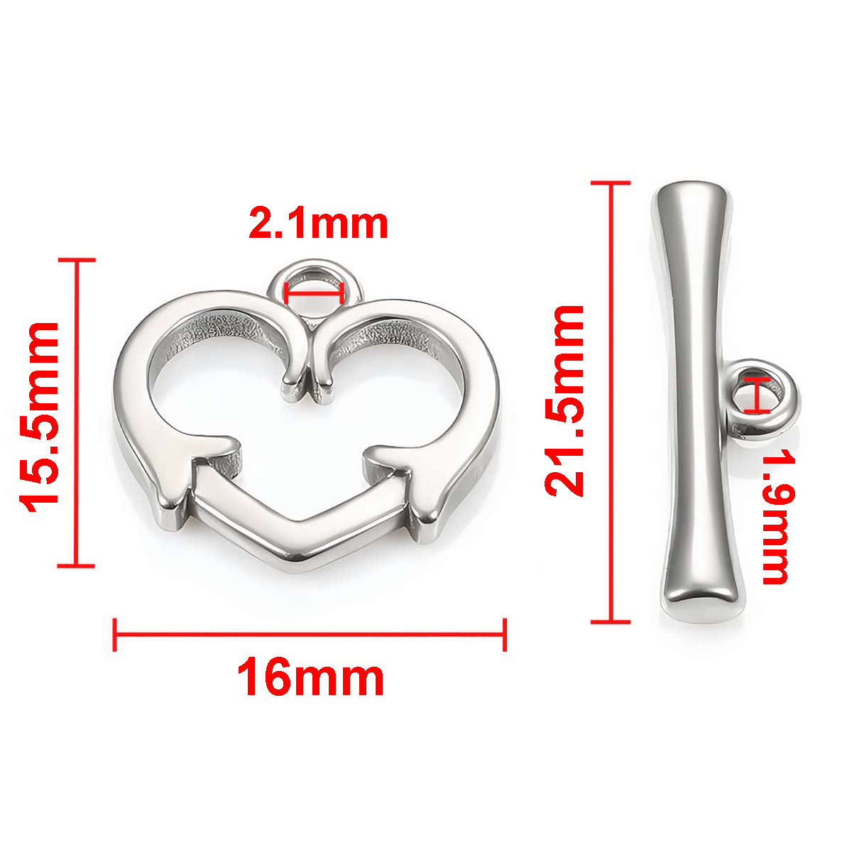 2 Sets Stainless Steel OT Clas - Jewelry Making Set ulasan dan harga