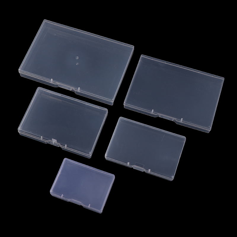 Transparent Plastic Box Rectan - Jewelry Making Organizer Box ulasan dan harga