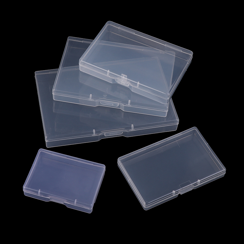 Transparent Plastic Box Rectan - Jewelry Making Organizer Box ulasan dan harga