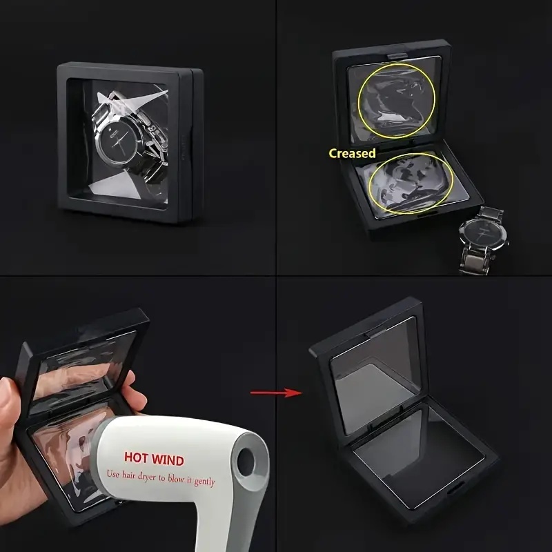 20Pcs Clearview 3D Floating Di - Jewelry Making Organizer Box ulasan dan harga