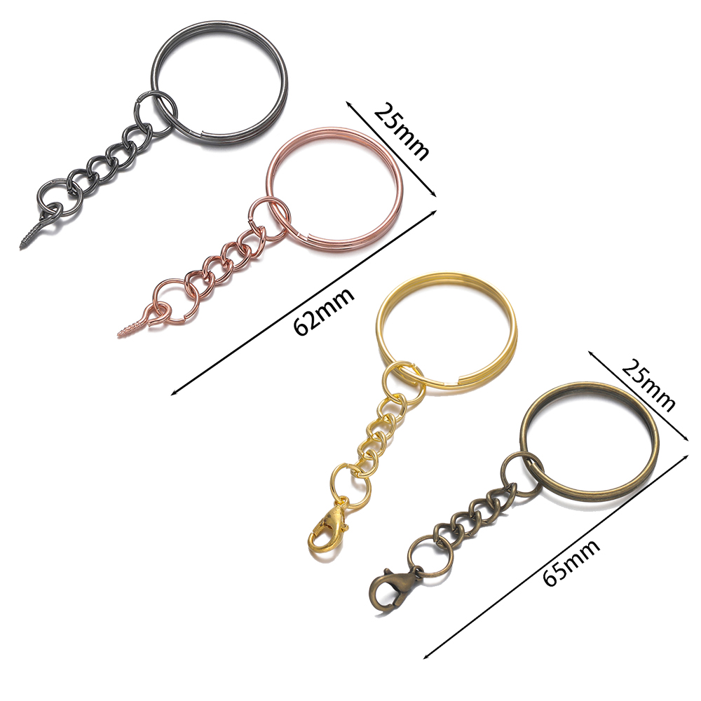 10pcs/Lot 25mm Screw Eye Pin K - Jewelry Making Equipment ulasan dan harga