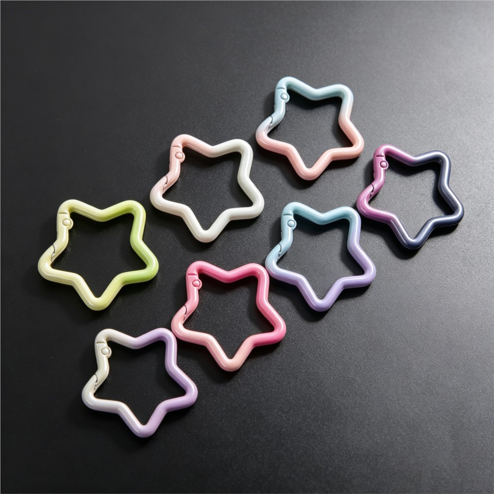 5PCS Gradient Star Shape Sprin - Jewelry Making Equipment ulasan dan harga