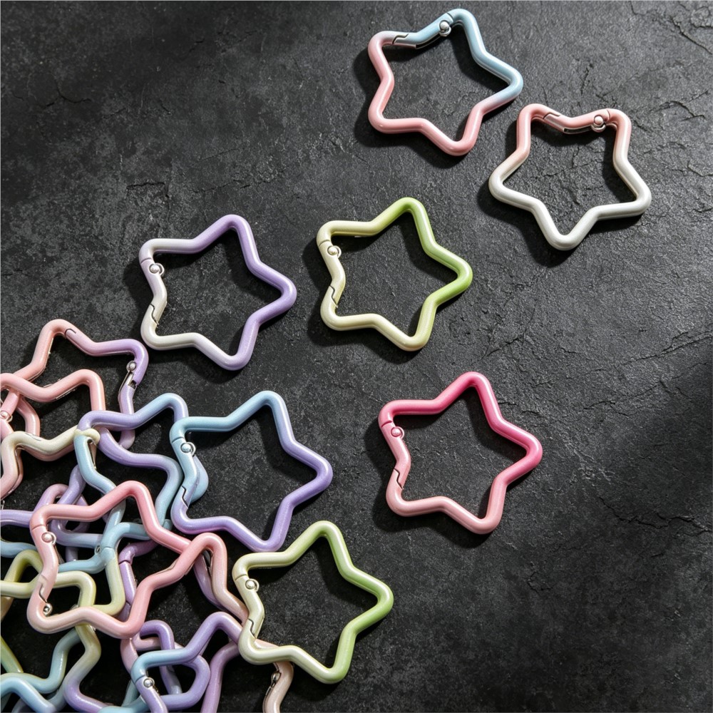 5PCS Gradient Star Shape Sprin - Jewelry Making Equipment ulasan dan harga